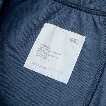 MADNESS TERRY LOOP EASY SHORTS-NAVY