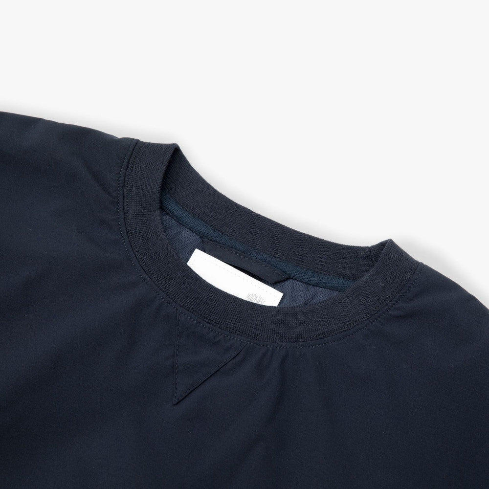 MADNESS TEXBRID SMOCK PULLOVER (FABRIC BY JAPAN)-NAVY