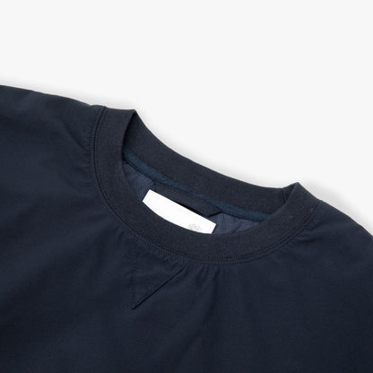 MADNESS TEXBRID SMOCK PULLOVER (FABRIC BY JAPAN)-NAVY