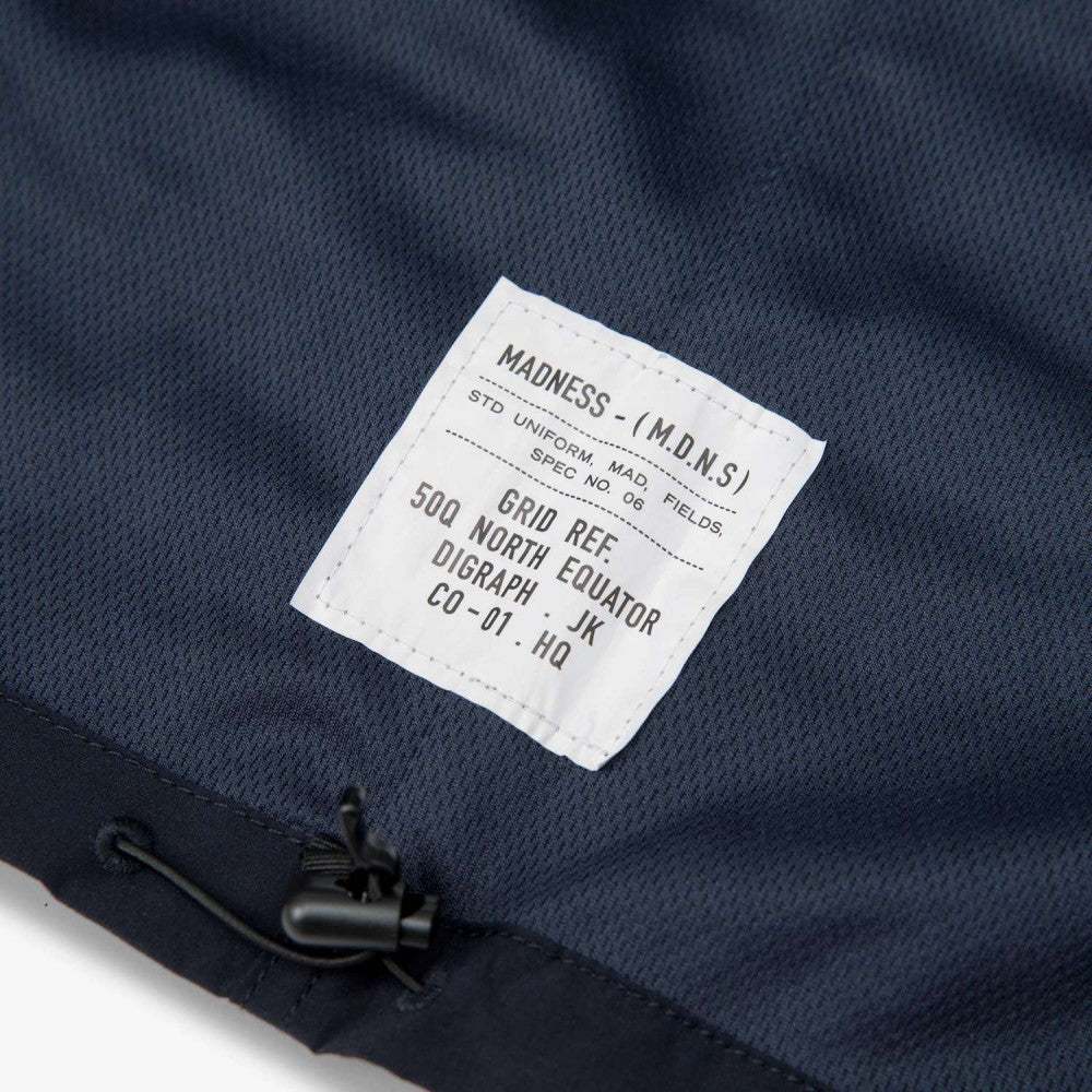 MADNESS TEXBRID SMOCK PULLOVER (FABRIC BY JAPAN)-NAVY