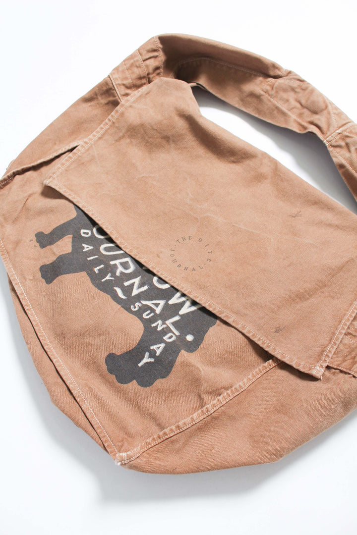 BOWWOW THE BOW WOW JOURNAL NEWSPAPER BAG AGED-BROWN