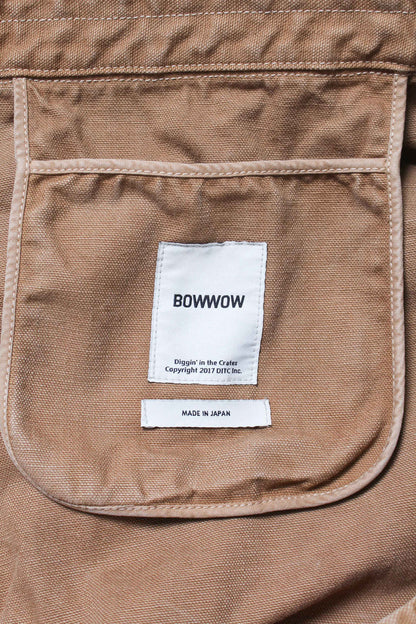 BOWWOW THE BOW WOW JOURNAL NEWSPAPER BAG AGED-BROWN