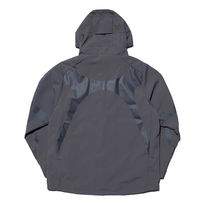 NINE POINT NINE THE SUN 3L SHELL JACKET-TECHNICAL GRAY