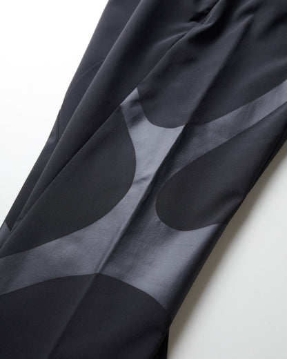 NINE POINT NINE THE SUN SHELL PANTS-BLACK