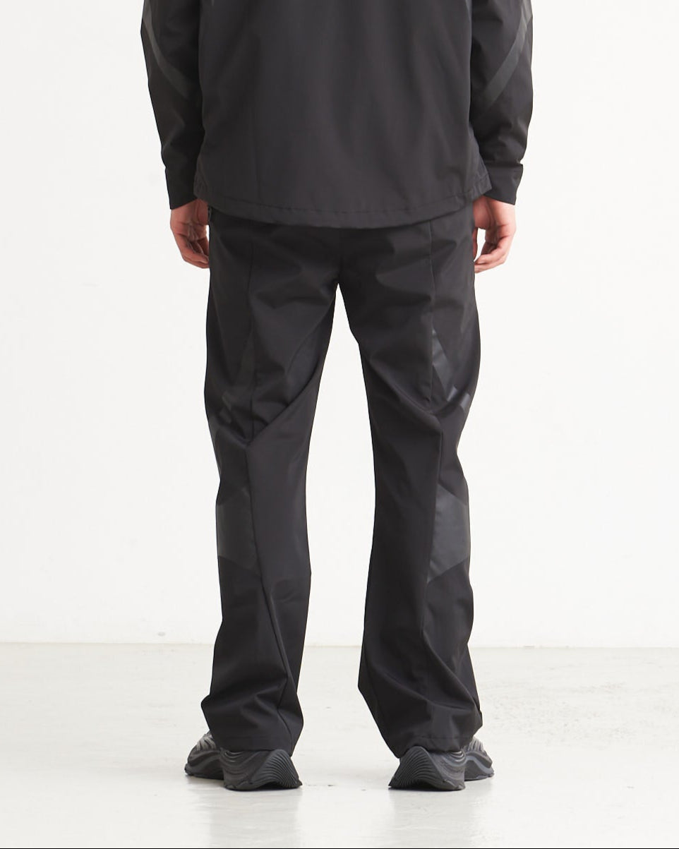 NINE POINT NINE THE SUN SHELL PANTS-BLACK