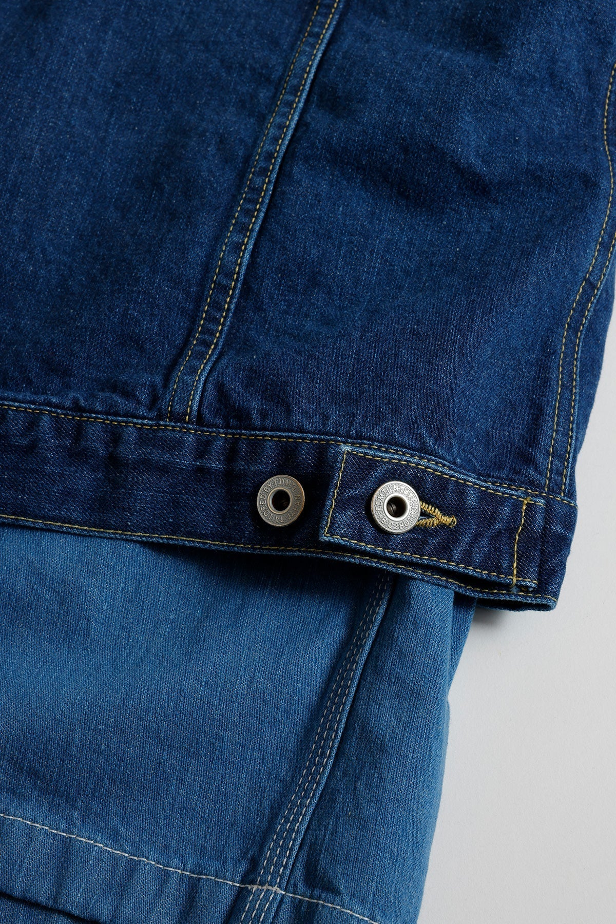 FUNDAMENTAL THIRD JACKET COVERALL 3YR WASH-INDIGO