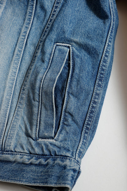 FUNDAMENTAL THIRD THIRD JACKET 3YR WASH-INDIGO