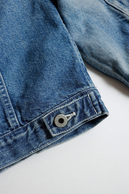 FUNDAMENTAL THIRD THIRD JACKET 3YR WASH-INDIGO