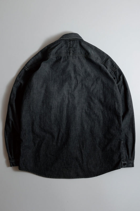 FUNDAMENTAL THIRD THIRD SHIRT 3YR WASH-BLACK