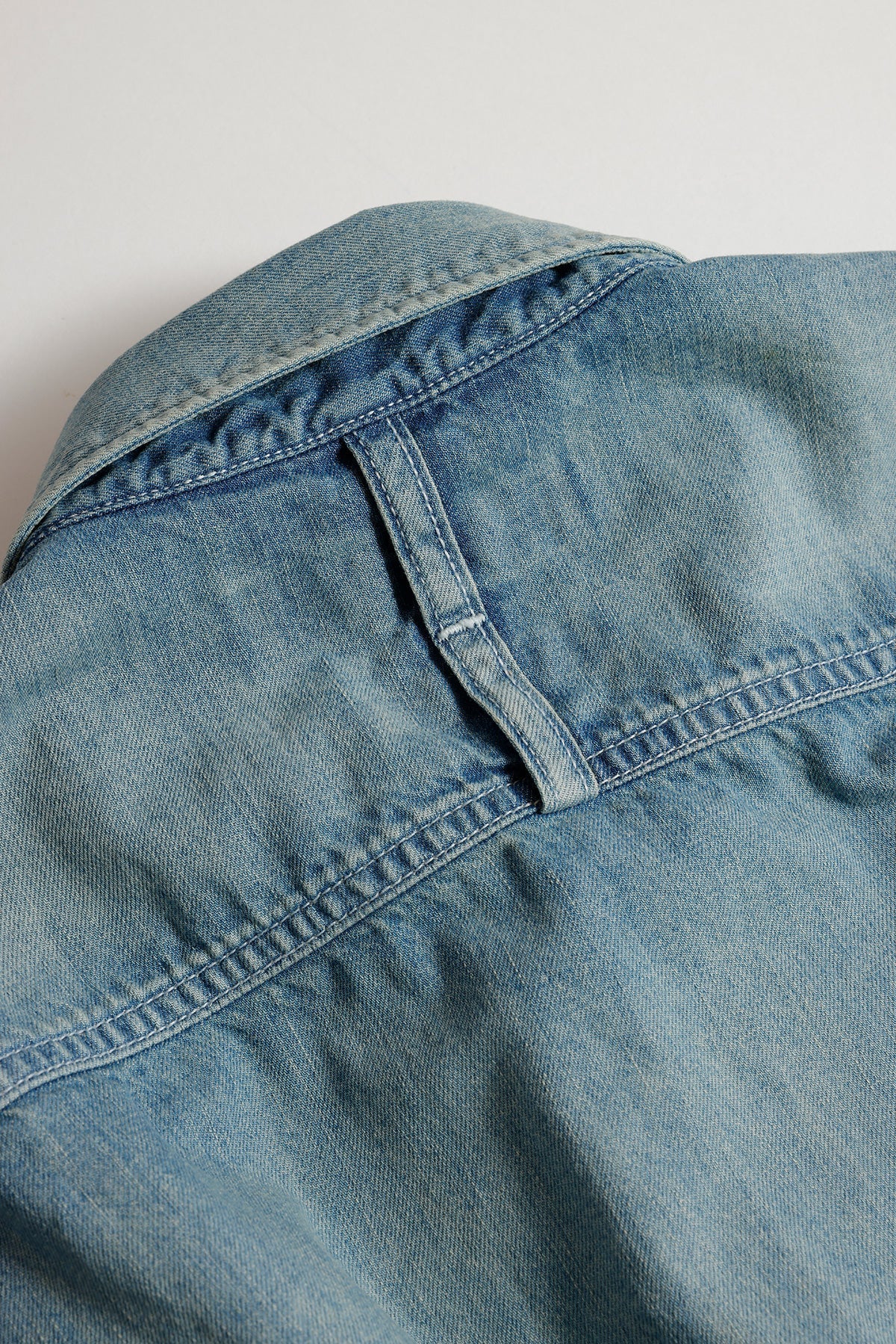 FUNDAMENTAL THIRD THIRD SHIRT 3YR WASH-INDIGO