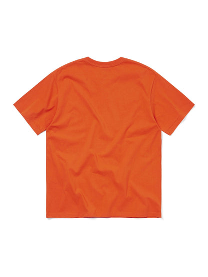 THIS IS NEVER THAT THIS THAT COLLAGE TEE-VERMILLION