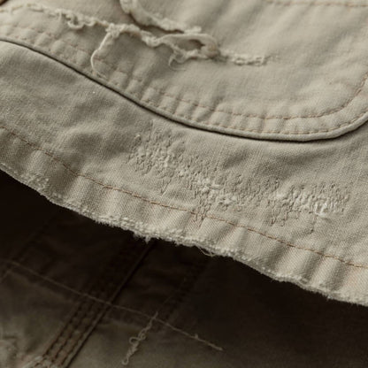 MADNESS THRASHED WORK JACKET. REGULAR (MADE IN JAPAN)-BEIGE