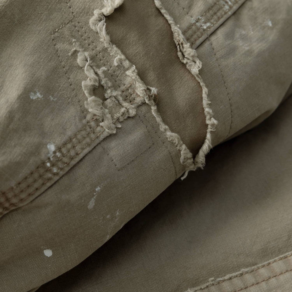 MADNESS THRASHED WORK JACKET. REGULAR (MADE IN JAPAN)-BEIGE