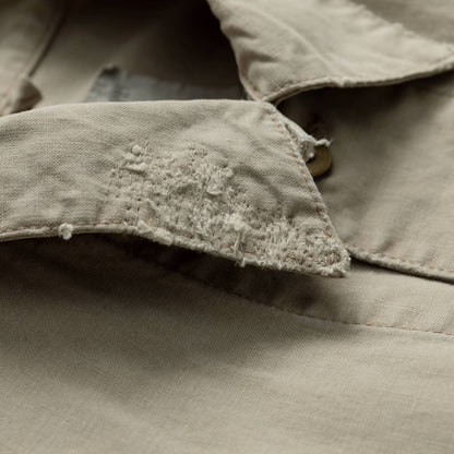 MADNESS THRASHED WORK JACKET. REGULAR (MADE IN JAPAN)-BEIGE