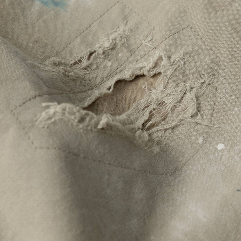 MADNESS THRASHED WORK PANTS (MADE IN JAPAN)-BEIGE