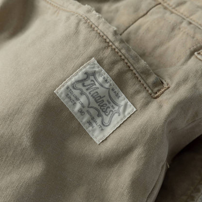 MADNESS THRASHED WORK PANTS (MADE IN JAPAN)-BEIGE