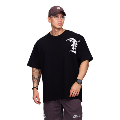 TJTC TJ GOTHIC LOGO HEAVY OVERSIZED