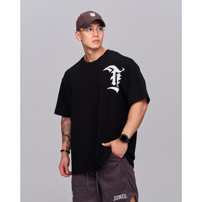 TJTC TJ GOTHIC LOGO HEAVY OVERSIZED