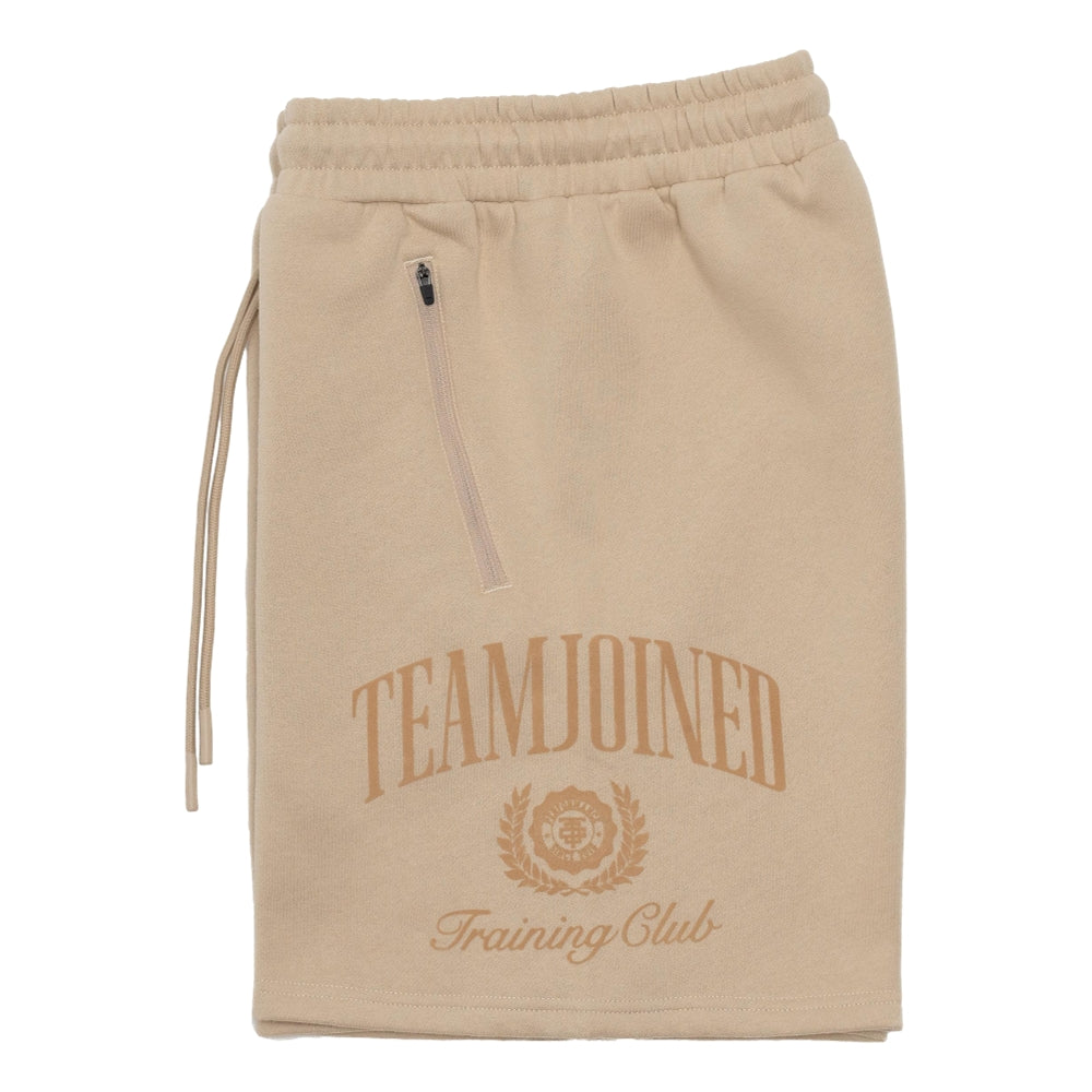 FLOCK BADGE LOOSE-FIT SHORTS