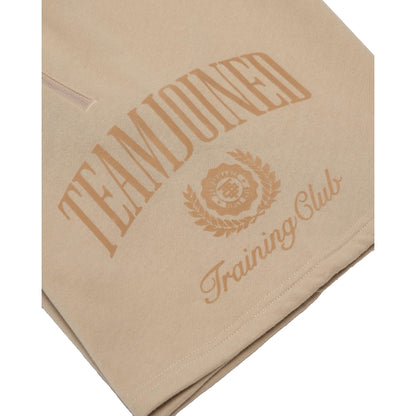 FLOCK BADGE LOOSE-FIT SHORTS