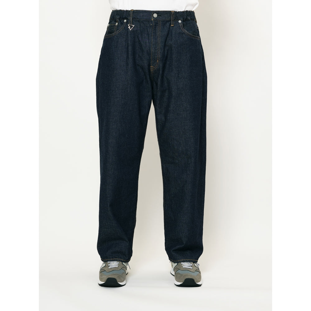 WHIZLIMITED TRACK DENIM PANTS-BLUE