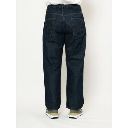 WHIZLIMITED TRACK DENIM PANTS-BLUE
