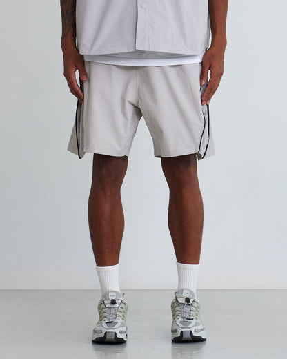 NINE POINT NINE TRIBUTARY BREATHE SHORTS-GREY