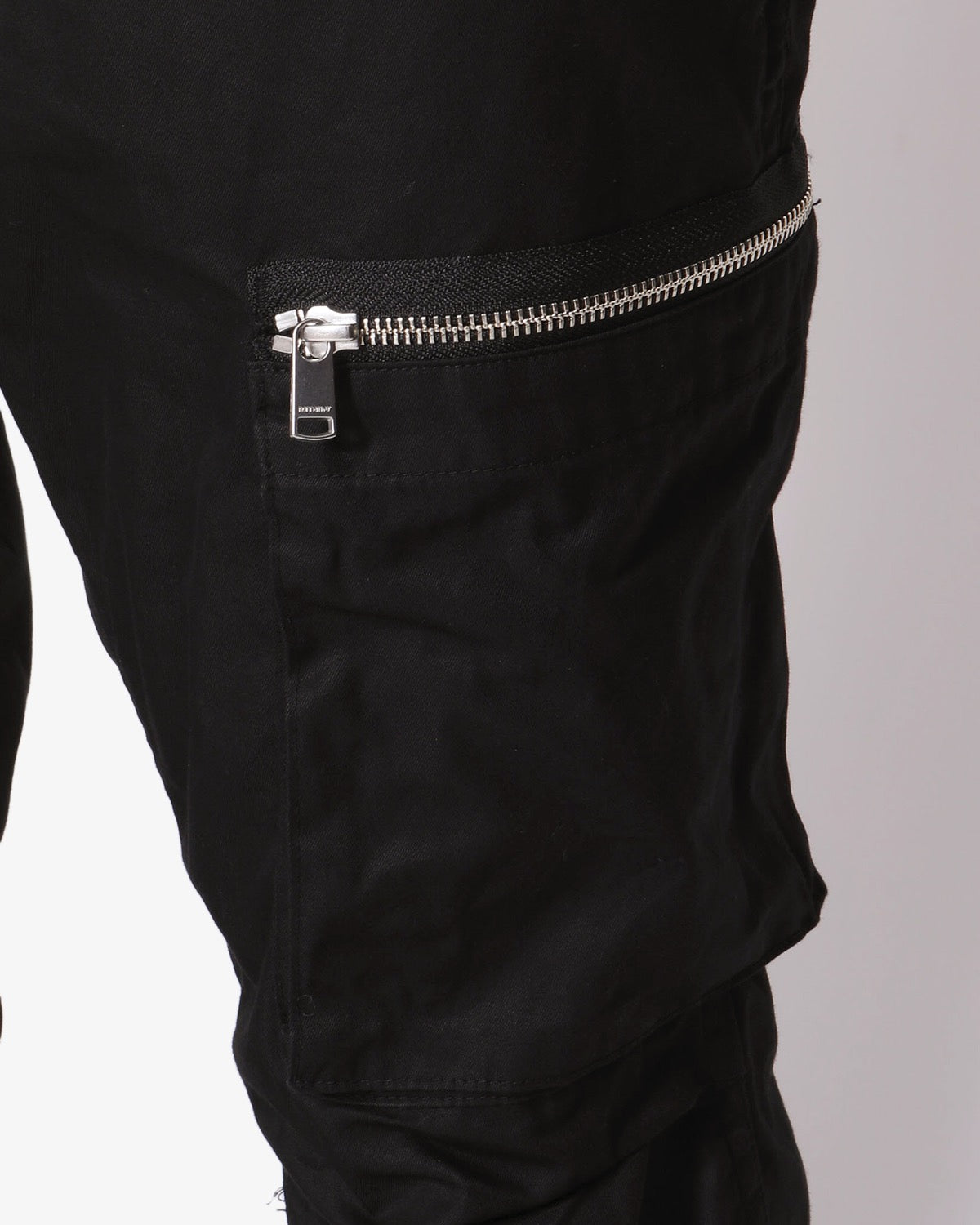 NONNATIVE TROOPER 6P TROUSERS COTTON GABARDINE-BLACK