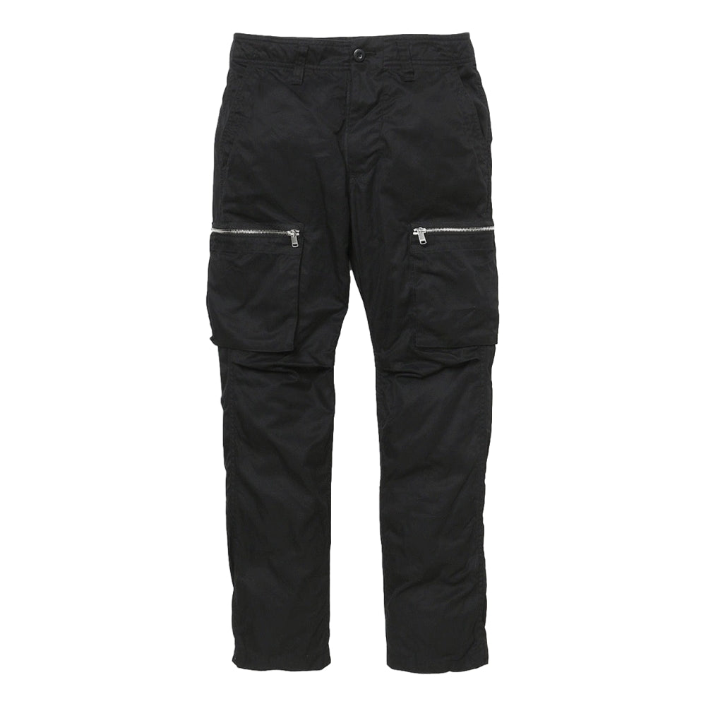 NONNATIVE TROOPER 6P TROUSERS COTTON GABARDINE-BLACK