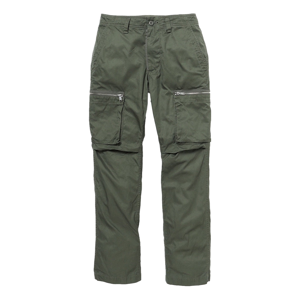 NONNATIVE TROOPER 6P TROUSERS COTTON GABARDINE-OLIVE