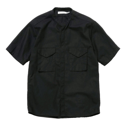 NONNATIVE TROOPER S/S SHIRT COTTON RIPSTOP-BLACK