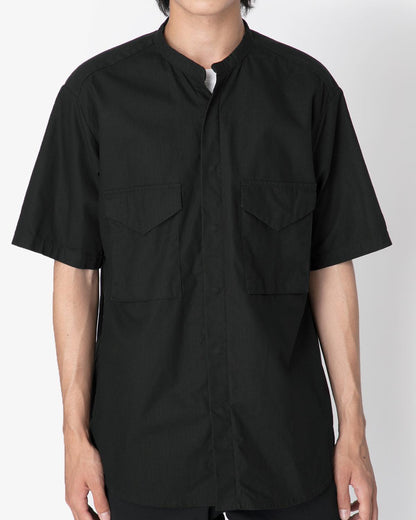 NONNATIVE TROOPER S/S SHIRT COTTON RIPSTOP-BLACK