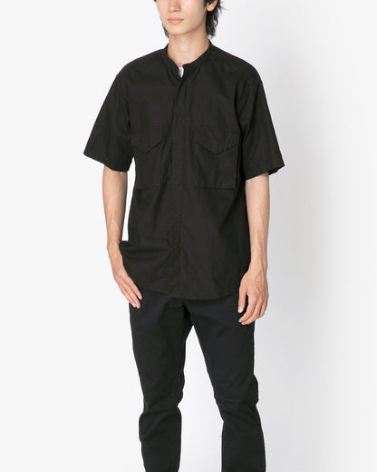NONNATIVE TROOPER S/S SHIRT COTTON RIPSTOP-BLACK