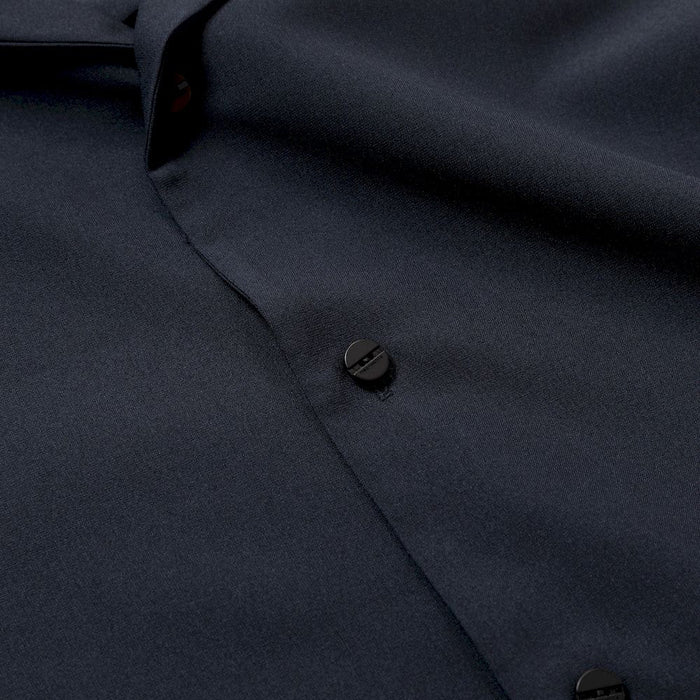 TROPICAL SIDE SLIT OPEN COLLAR SH