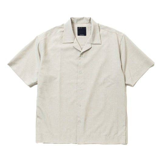 TROPICAL SIDE SLIT OPEN COLLAR SH