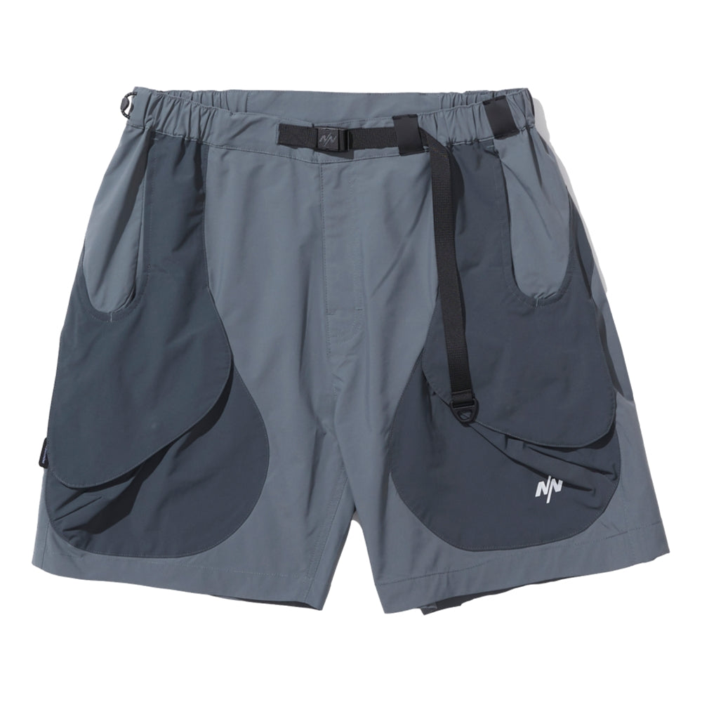 NINE POINT NINE TRUCK WILD 3D POCKET SHORTS-GREY