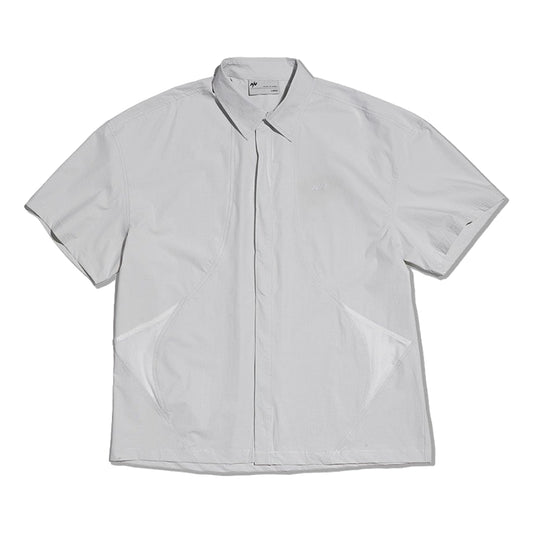 NINE POINT NINE TYPE IA TECH S/S SHIRTS-BEIGE