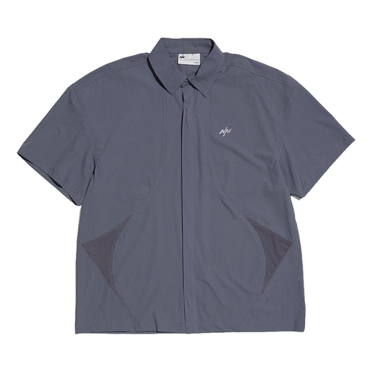 NINE POINT NINE TYPE IA TECH S/S SHIRTS-GREY