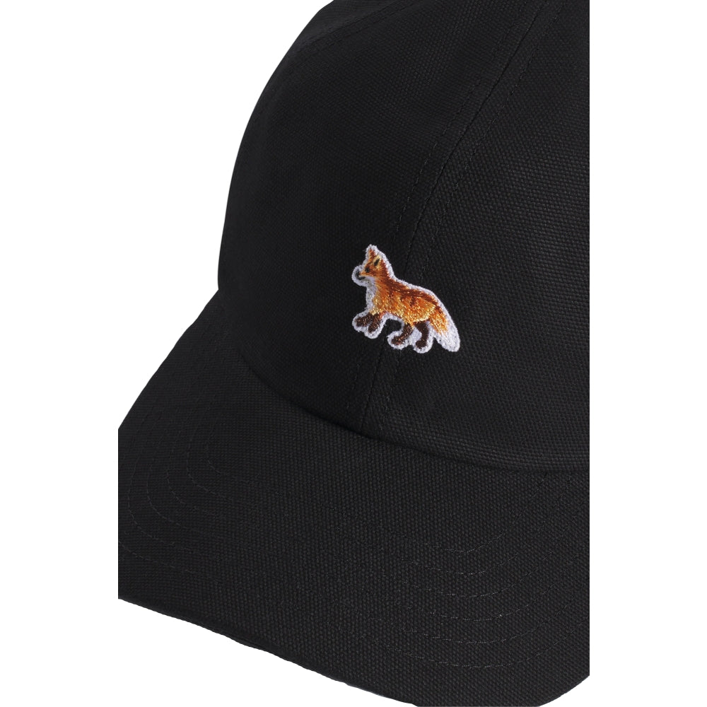 MAISON KITSUNE U BABY FOX 6P CAP-BLACK