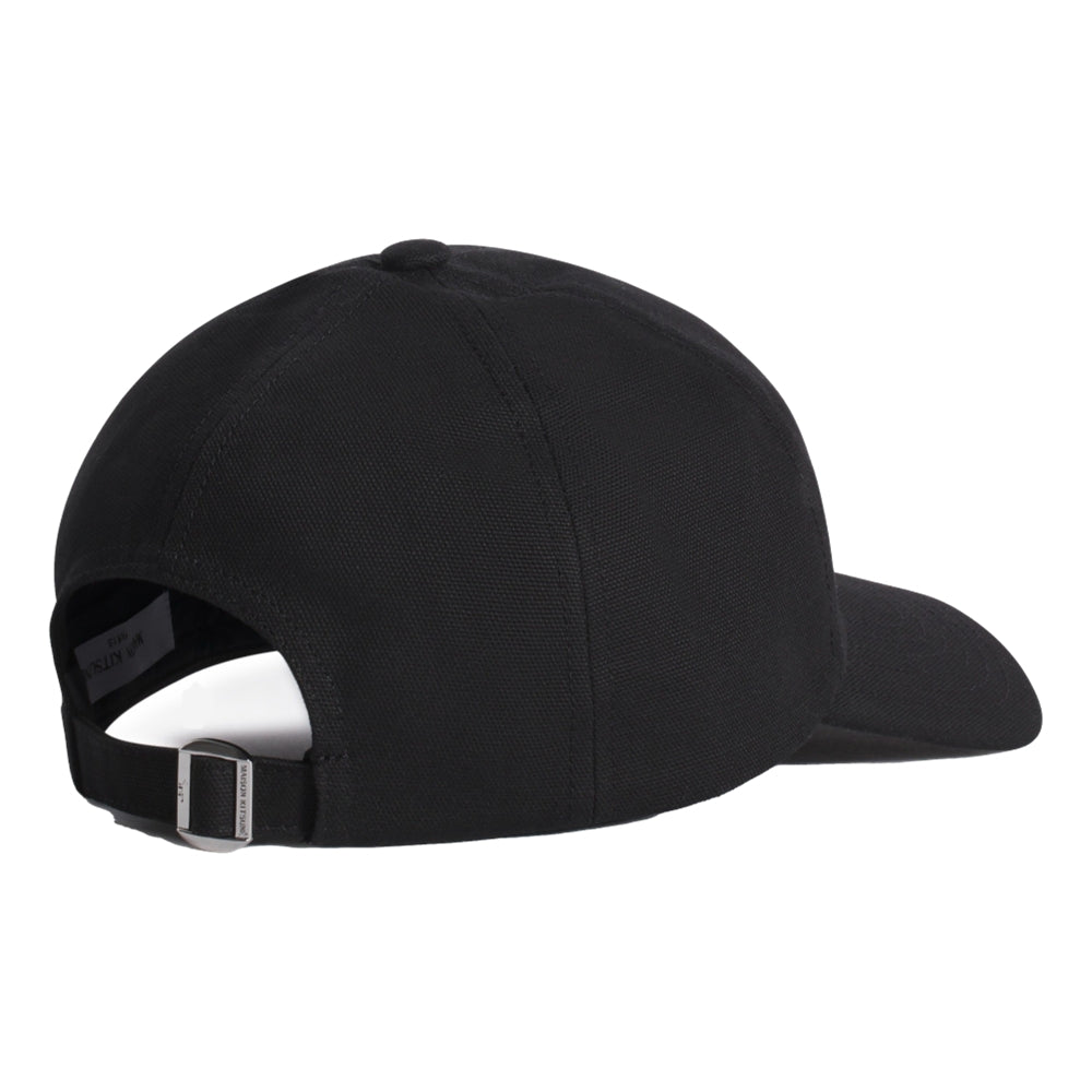 MAISON KITSUNE U BABY FOX 6P CAP-BLACK