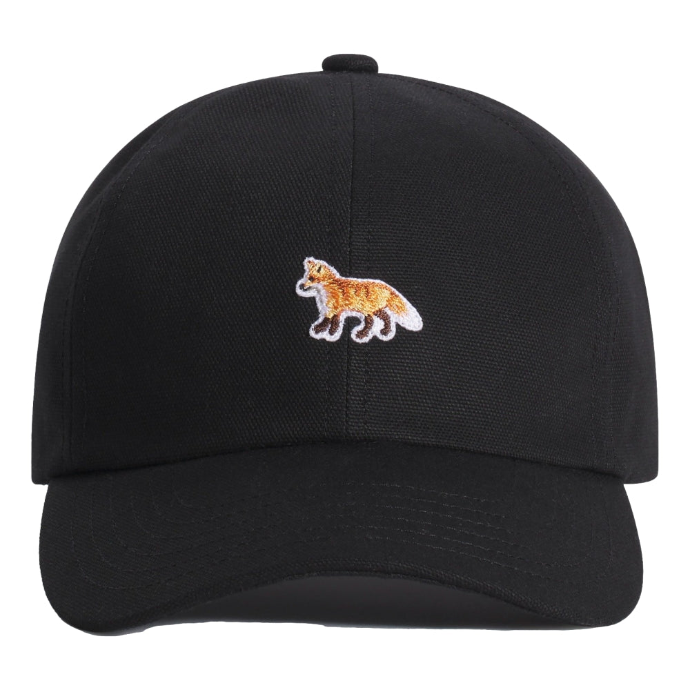 MAISON KITSUNE U BABY FOX 6P CAP-BLACK