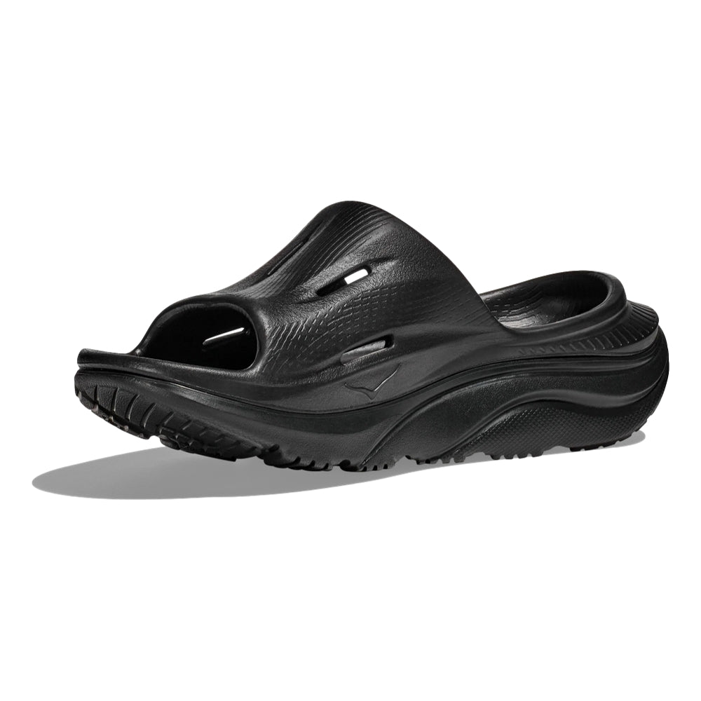 HOKA ONE ONE U ORA RECOVERY SLIDE 3-BLACK/BLACK