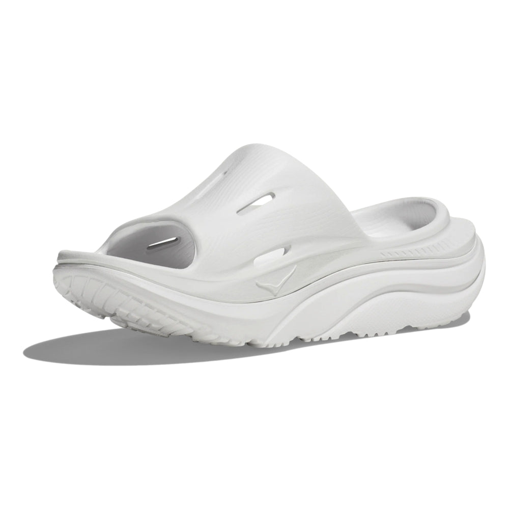 HOKA ONE ONE U ORA RECOVERY SLIDE 3-WHITE/WHITE