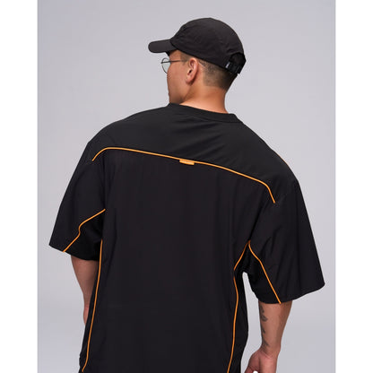 JOINED URBAN PANELED EXTRA-OVERSIZED JERSEY