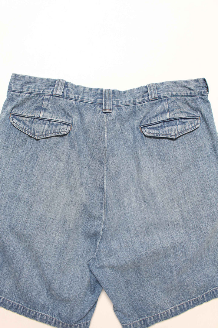 BOWWOW US ARMY DENIM SHORTS AGED-INDIGO