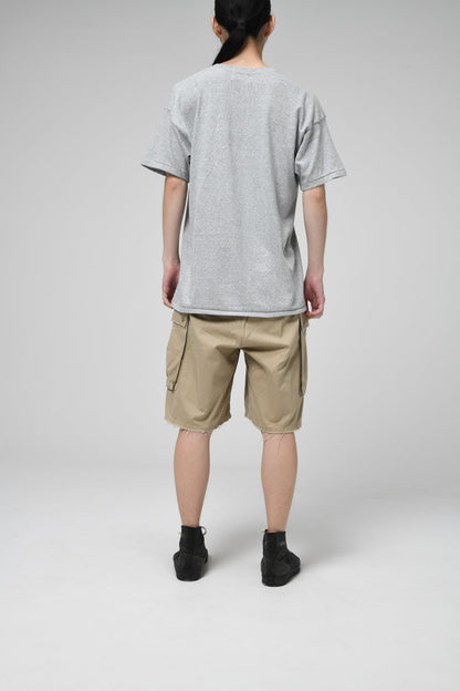 BOWWOW US ARMY MOUTAIN TROOPER SHORTS AGED-BEIGE