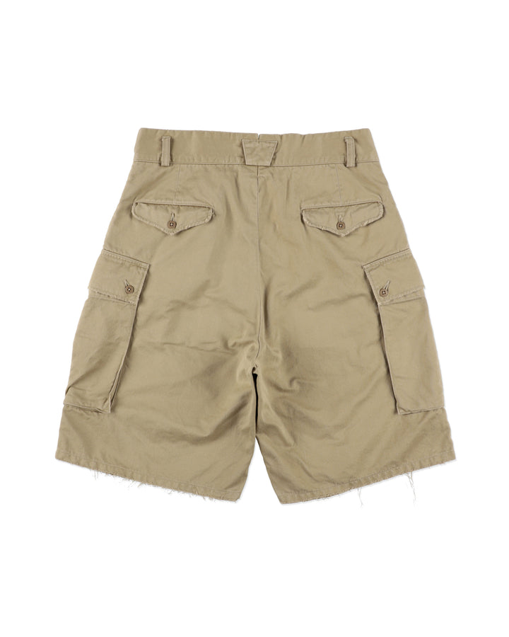 BOWWOW US ARMY MOUTAIN TROOPER SHORTS AGED-BEIGE