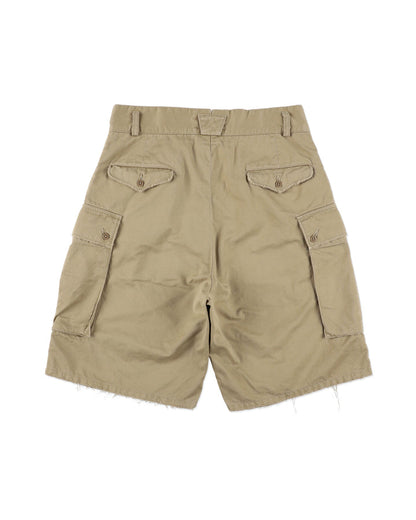BOWWOW US ARMY MOUTAIN TROOPER SHORTS AGED-BEIGE