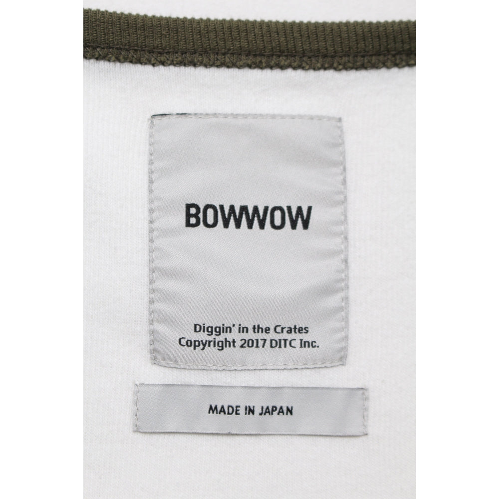 BOWWOW USMC BULLDOG RIBBED SS CS AGING-WHITE