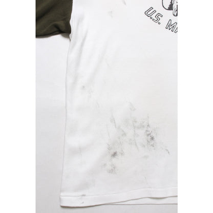 BOWWOW USMC BULLDOG RIBBED SS CS AGING-WHITE